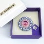 Брошь Ducharme Cinderella Dream Blue Sky Rose Брошь Ducharme Cinderella Dream Blue Sky Rose